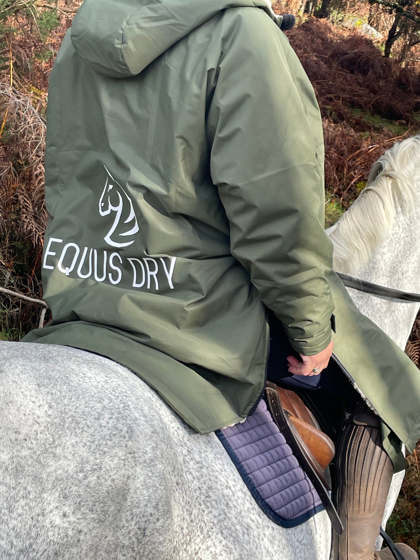 Equine Dry Coat - Kaki Green - Equus Dry