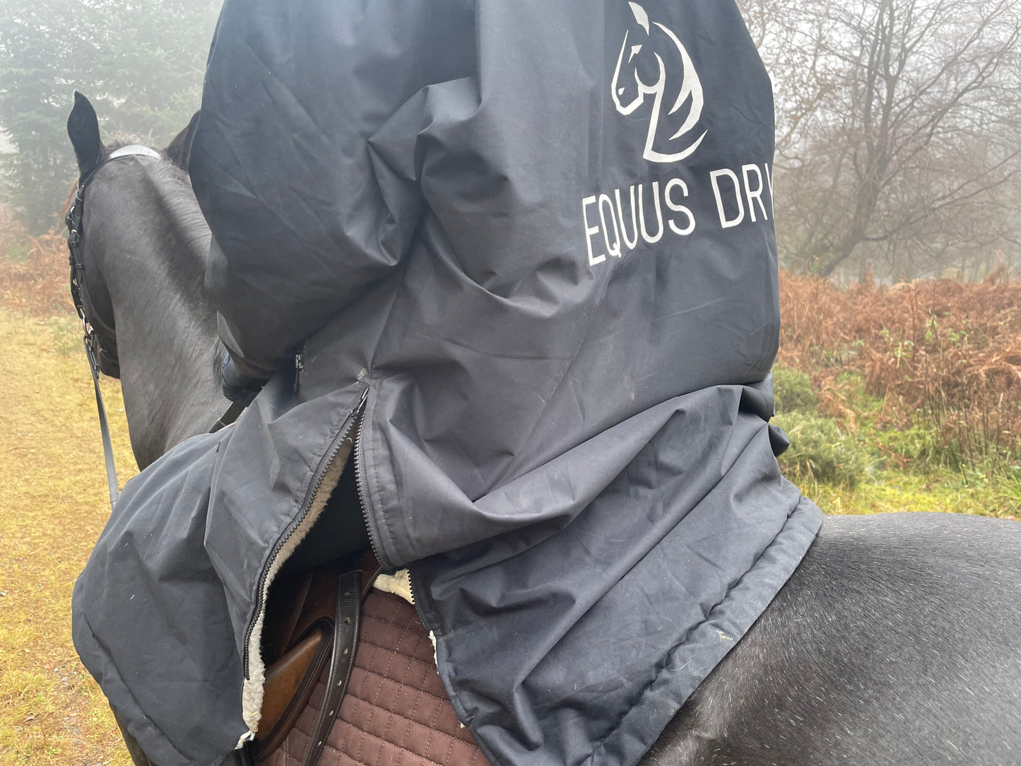 Equine Dry Coat - Black - Equus Dry