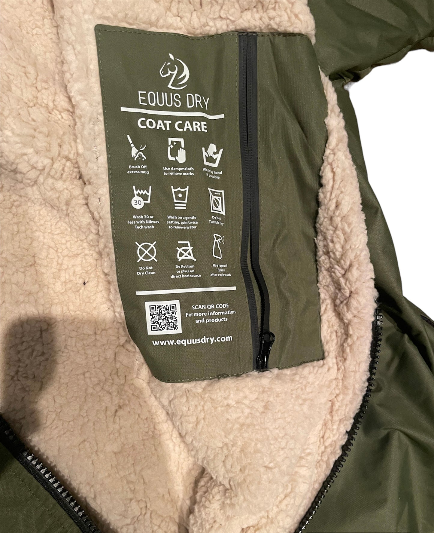 Equine Dry Coat - Kaki Green - Equus Dry