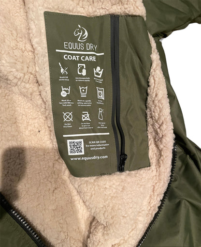Equine Dry Coat - Kaki Green - Equus Dry 
